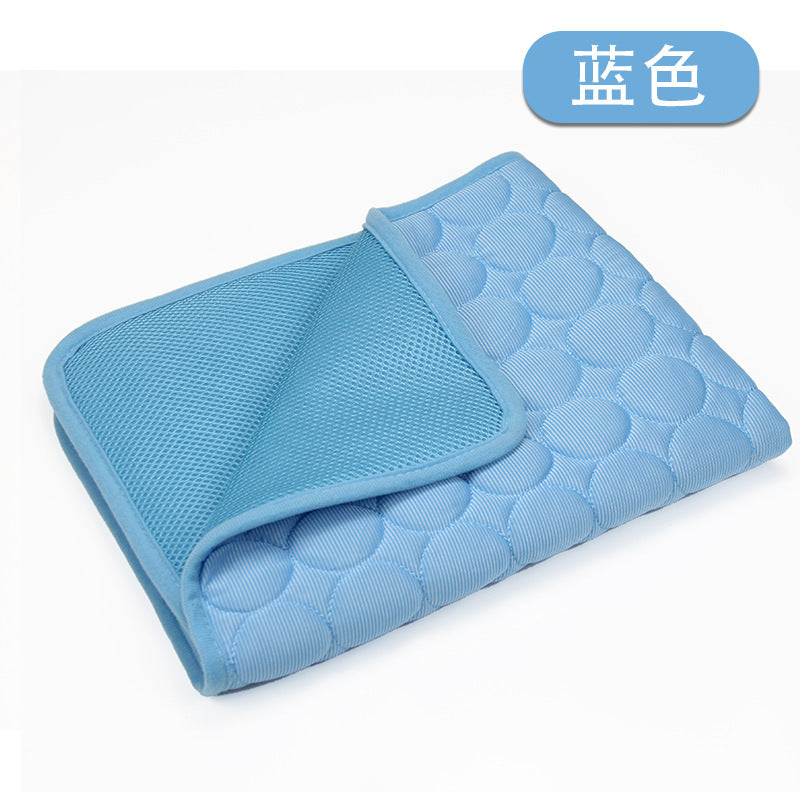 Pet ice pads, summer cool dog pads, pet cat pads, breathable ice silk cat beds, pet supplies, summer dog pads